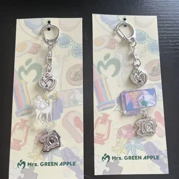 Mrs. GREEN APPLE 랜덤 키링 2개 세트