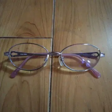 토리이 유키 메탈 프레임 오벌 렌즈 안경