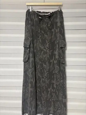 wonem camouflage sweat long skirt