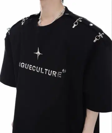 ARGUECULTURE 메탈 3D 로고 T셔츠