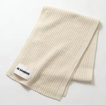 JILSANDER 리브 울 머플러