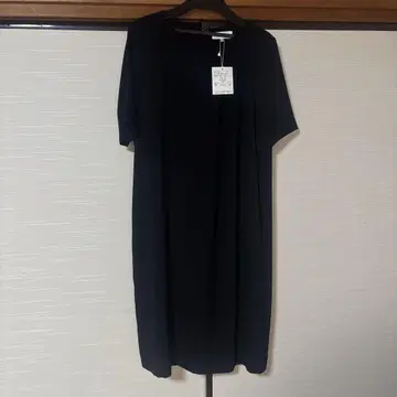 알파 큐빅 원피스 안감 부착