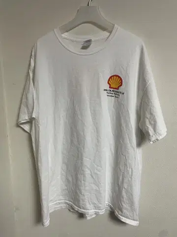 쉘 오일 프로덕츠 US T셔츠 XL 기업T셔츠