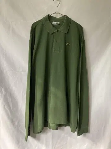 80s CHEMISE LACOSTE 슈미즈 라코스테 피케 셔츠