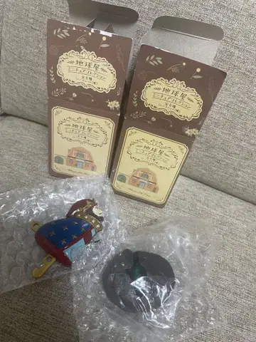 귀를 기울이면 지구 상점 미니어처 컬렉션 2개 세트