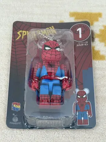 스파이더맨 BE@RBRICK 베어브릭 해피 복권 1번
