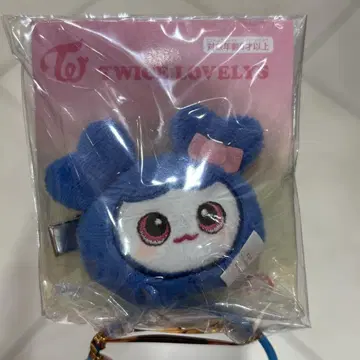 TWICE LOVELYS 봉제 인형 헤어핀 쯔위