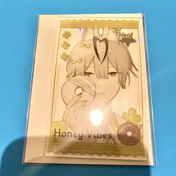 오토메이트 가을바람 마르쉐 아크릴 카드 Honey Vibes 테오