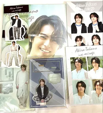 타카노 아키라 in the mirage 미츠코시 굿즈 풀세트