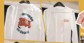 레어템 마카로니 연필 한국 공연 한정판 롱T