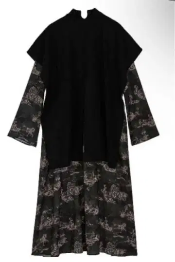 TOILE DE JOUY WITH KNIT DRESS 세트