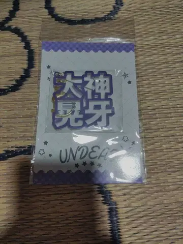 앙스타 오오가미 코가 입체 네임 아크릴 키링
