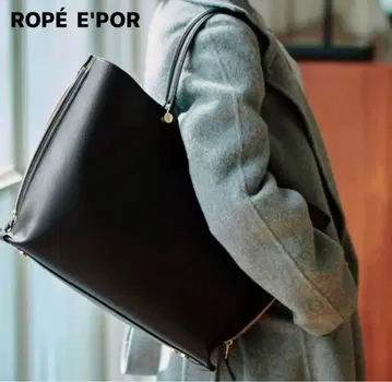 [ 미사용 ] 로페에폴 Y BAG WIDE 토트백 2way 블랙