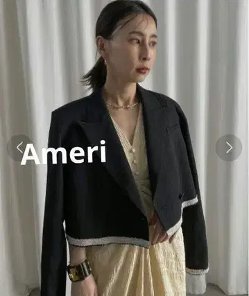 Ameri HEM DAMAGE SHORT JACKET