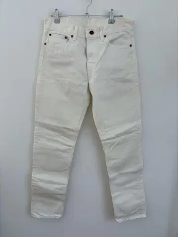 새상품급 orSlow 107 화이트 데님 L 사이즈