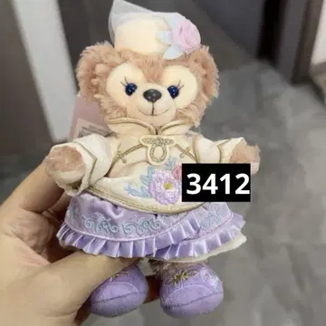 상하이 디즈니 중추 화견기몽 셰리 메이 봉제 인형 키체인