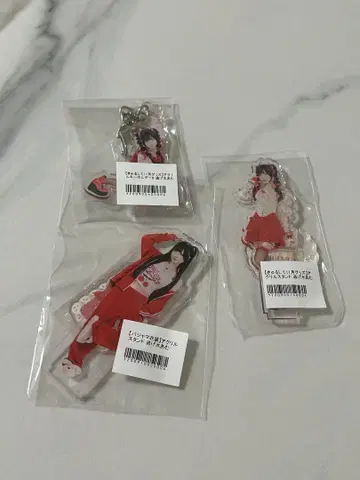 [ 즉시 구매 가능 ] 큐루링테시테 미즈카미 아뮤 아크릴 스탠드 세트