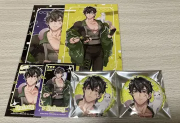 NU:카니발 양귀비 글리터 캔뱃지 엽서 캔뱃지 묶음 판매