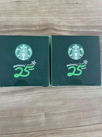 미개봉 스타벅스 베어리스타 말레이시아 25주년 기념 2세트