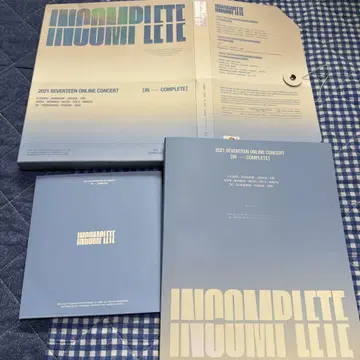 INCOMPLETE 2021 SEVENTEEN 한국 수입반