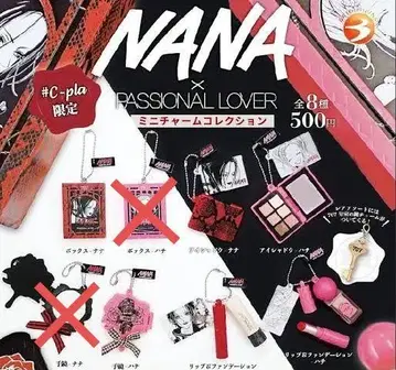 NANA x PASSIONAL LOVER 미니 참 컬렉션 세미 컴프 6종