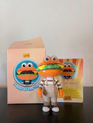 Happy class 피규어 burger hermen 버거군