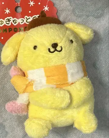 [ 새상품 택 포함 ] 폼폼푸딩 또 Gift 마스코트 머플러