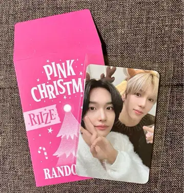 RIIZE 트레이딩 카드 PINK CHRISTMAS