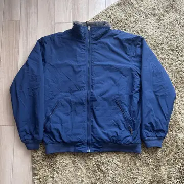 L.L.Bean 90s 자수 로고 나일론 플리스 자켓 레어 컬러