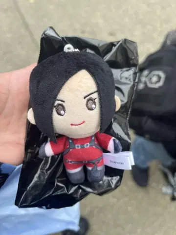 유니버셜 USJ 바이오하자드 콜렉터블 봉제 인형 키체인 에이다