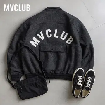 J884@ MVCLUB 90s 블루종 바시티 자켓 자켓 L