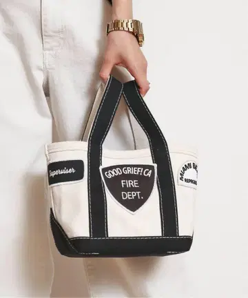 GOOD GRIEF! PATCE TOTE BAG