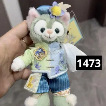 상하이 디즈니 중추절 꽃 사이의 꿈 젤라토니 봉제 인형 키체인