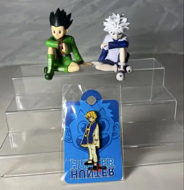 HUNTER x HUNTER 헌터헌터 앉아있는 대원 핀 배지 3개