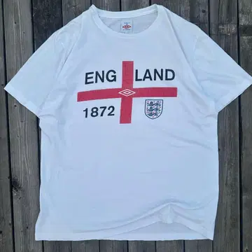 90s UMBRO 잉글랜드 축구 티셔츠