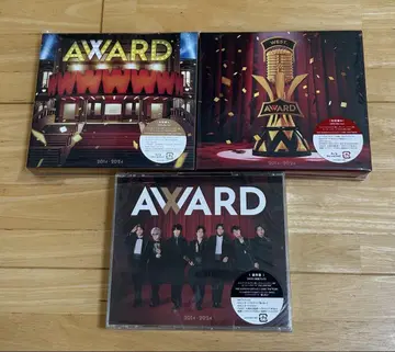 쟈니즈WEST WEST. 앨범 AWARD 초회A, 초회B, 일반ver