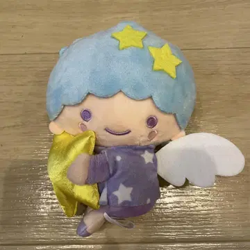 키키라라 마스코트 봉제 인형 키링 50주년 아베일 산리오