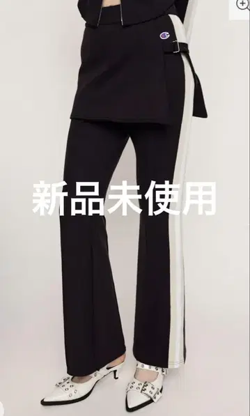 SLY Champion LAYERED LINE PONCH 팬츠