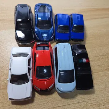 미니카 8대 세트 경찰차량 SUV 세단