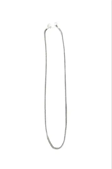 vintage silver snake necklace
