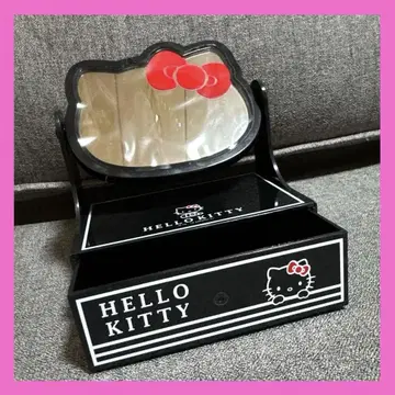 헬로키티 서랍 수납 포함 탁상 거울