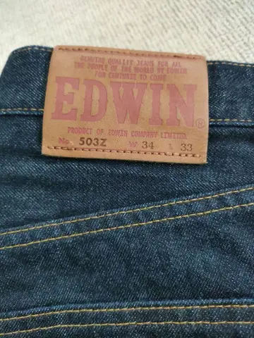 EDWIN 503Z LOOSE W34 L33 에드윈 청바지 데님
