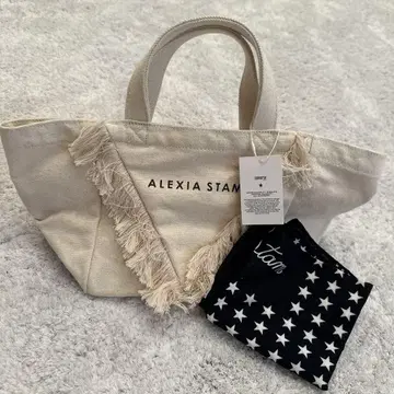 ALEXIA STAM 컨버스 프린지 토트백 반다나