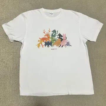 요루시카 달과 고양이의 댄스 춤추는 동물T셔츠 L사이즈