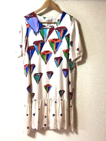 TSUMORI CHISATO 실크 원피스