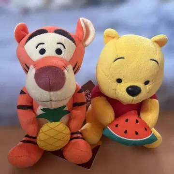 티거와 푸우 봉제 인형 본체