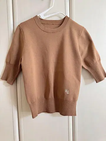 regleam 로고 반팔 니트 LOGO SHORT SLEEVE KNIT