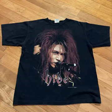 X Japan hide 히데 1998 빈티지 셔츠 후카세 착용