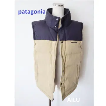 patagonia 다운 베스트 [ 남성용 ] S 사이즈 베이지 58088
