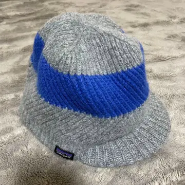 컨디션 최상 F0 patagonia 챙 달린 니트 모자 그레이 빈티지